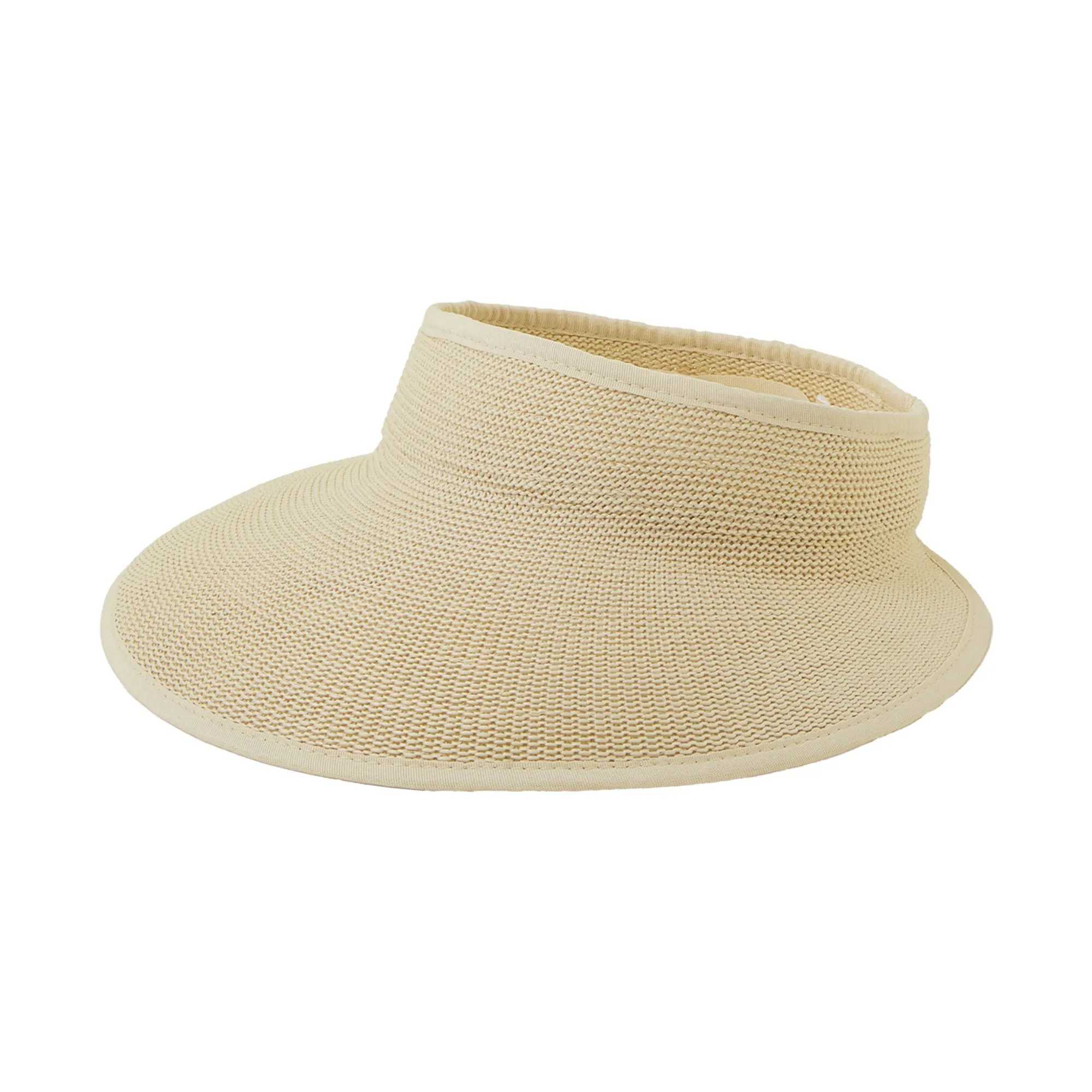 Accessorize London Women's Woven Packable Sun Visor