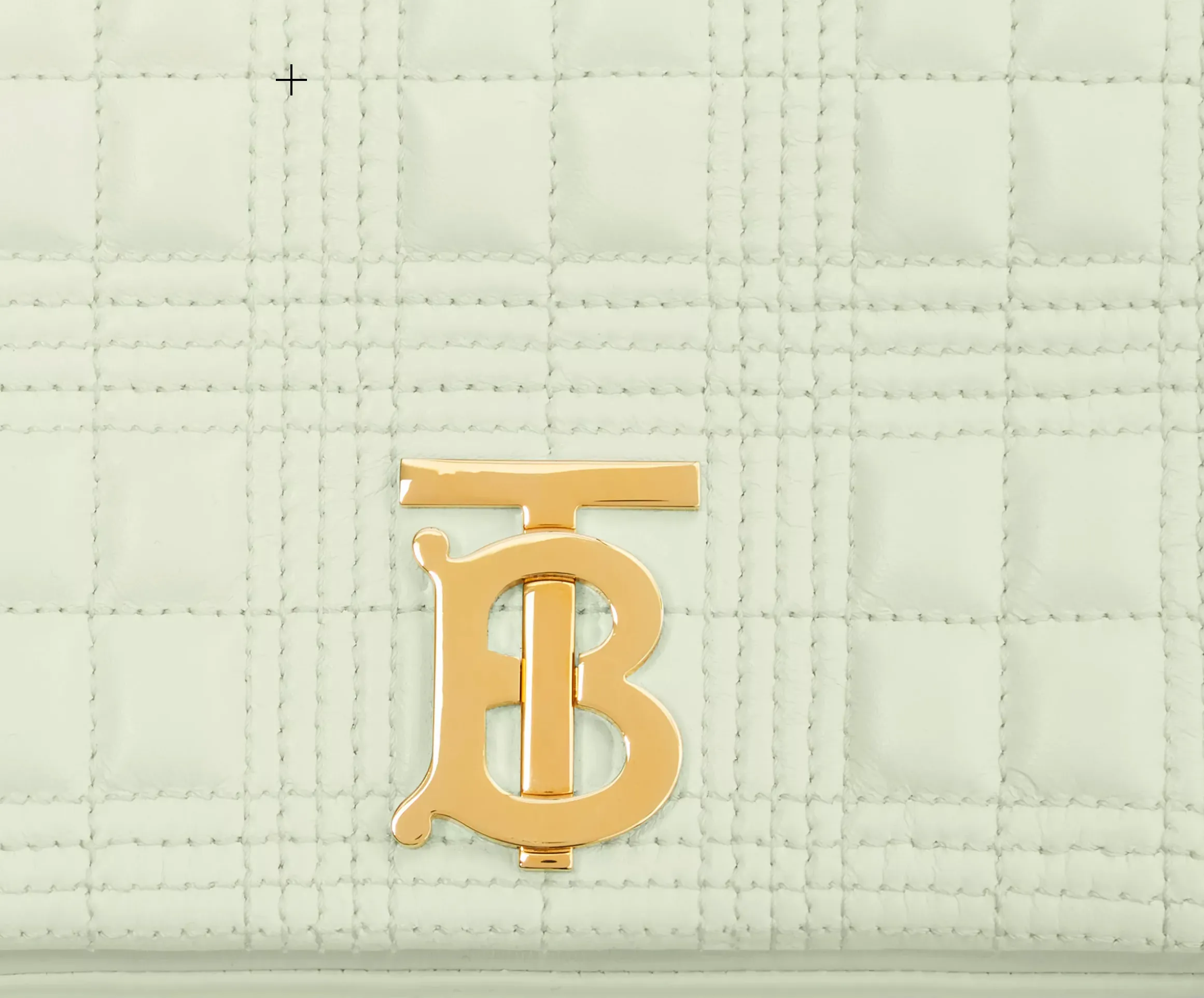BURBERRY Small Lola Quilted Lambskin Crossbody Bag