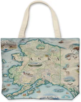Canvas Tote Bag with Handles, Cloth Grocery Shopping Bag, Reusable & Eco-friendly Bag, 100% Cotton, Washable