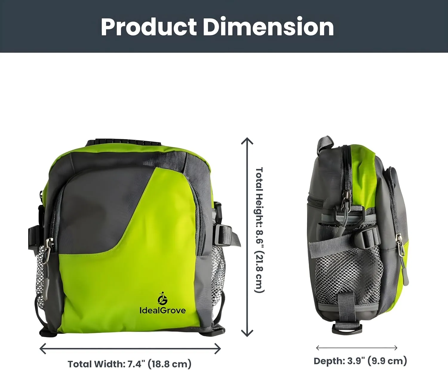 Dog Treat Pouch, Dog Walking Bag for Training, Pet Food & Toy Holder, Poop Bag Dispenser, Poop Bag Roll, Collapsible Bowl, Water Bottle, 4 Ways to Wear - Green