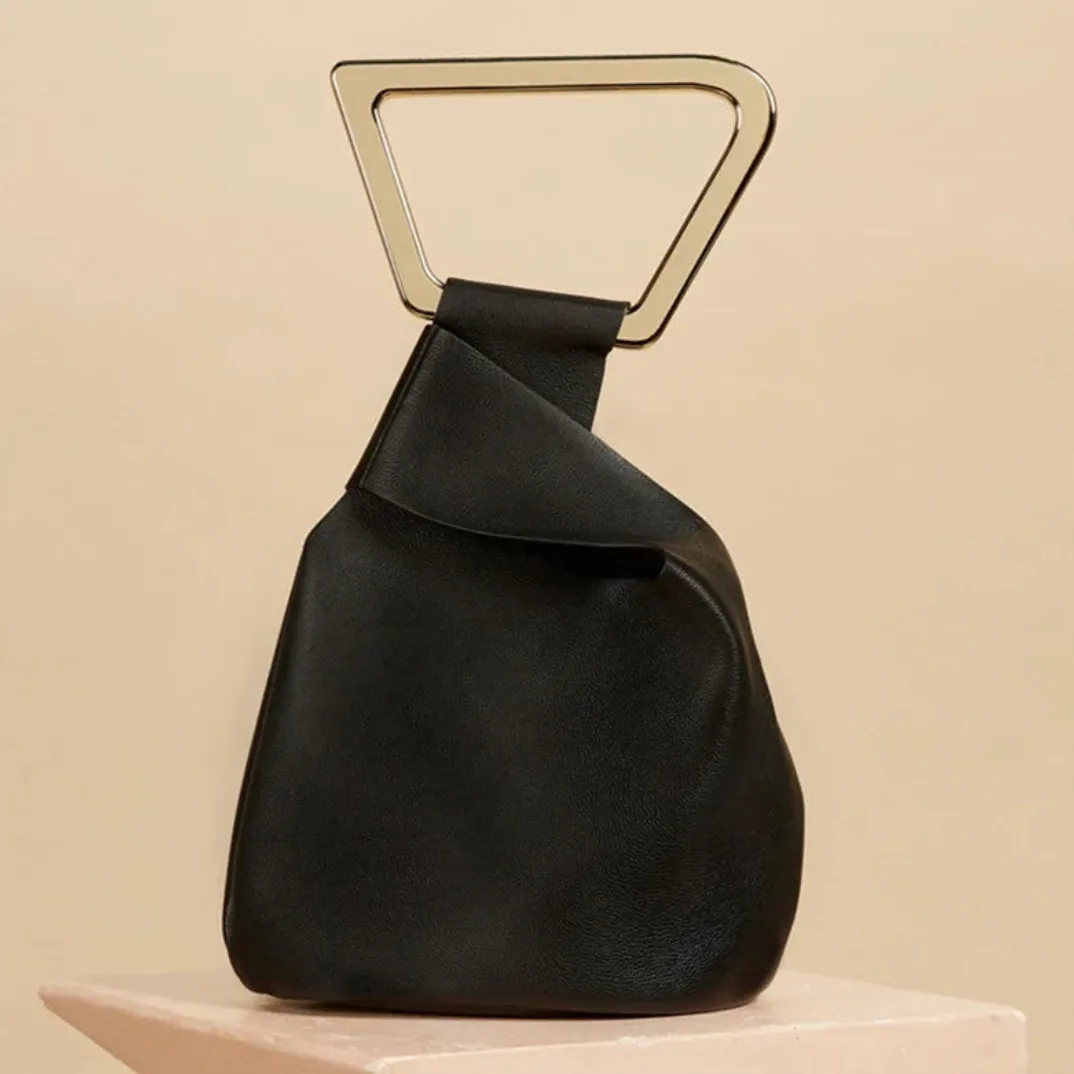Enora Resin Handle Knot Bag