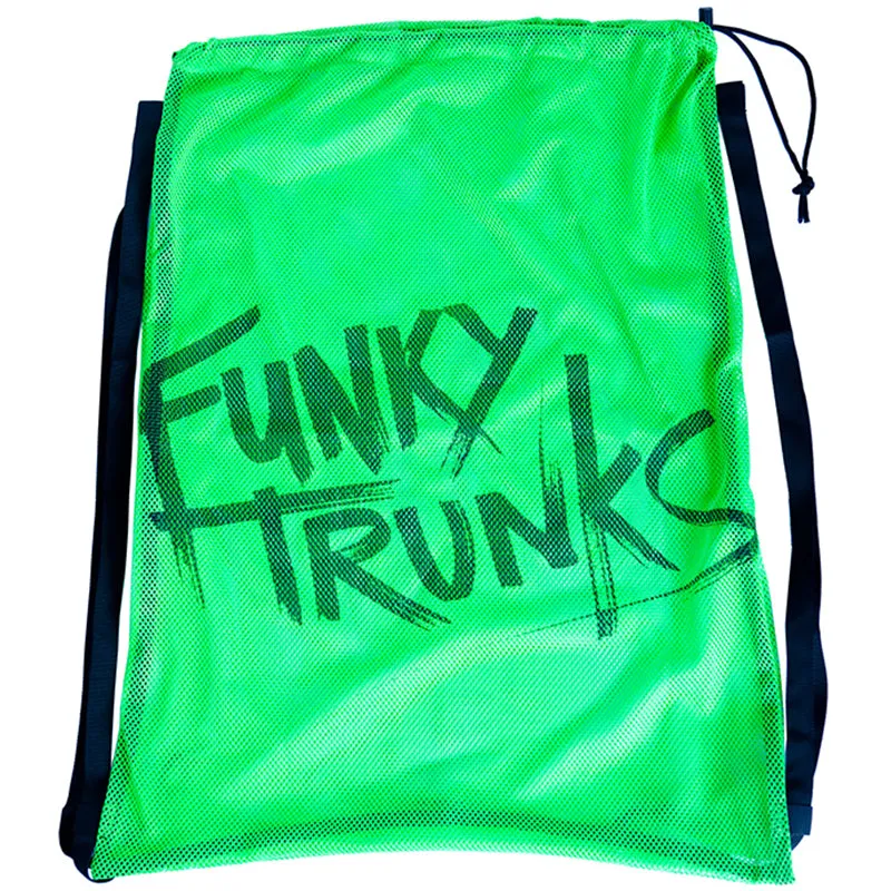 Funky Trunks Mesh Gear Drawstring Bag FTG010A- Still Brasil