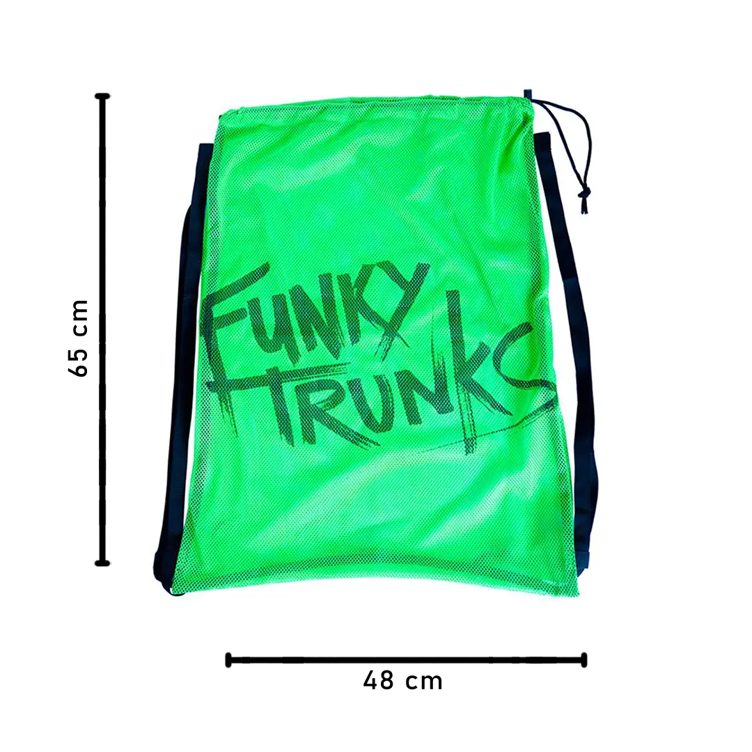 Funky Trunks Mesh Gear Drawstring Bag FTG010A- Still Brasil