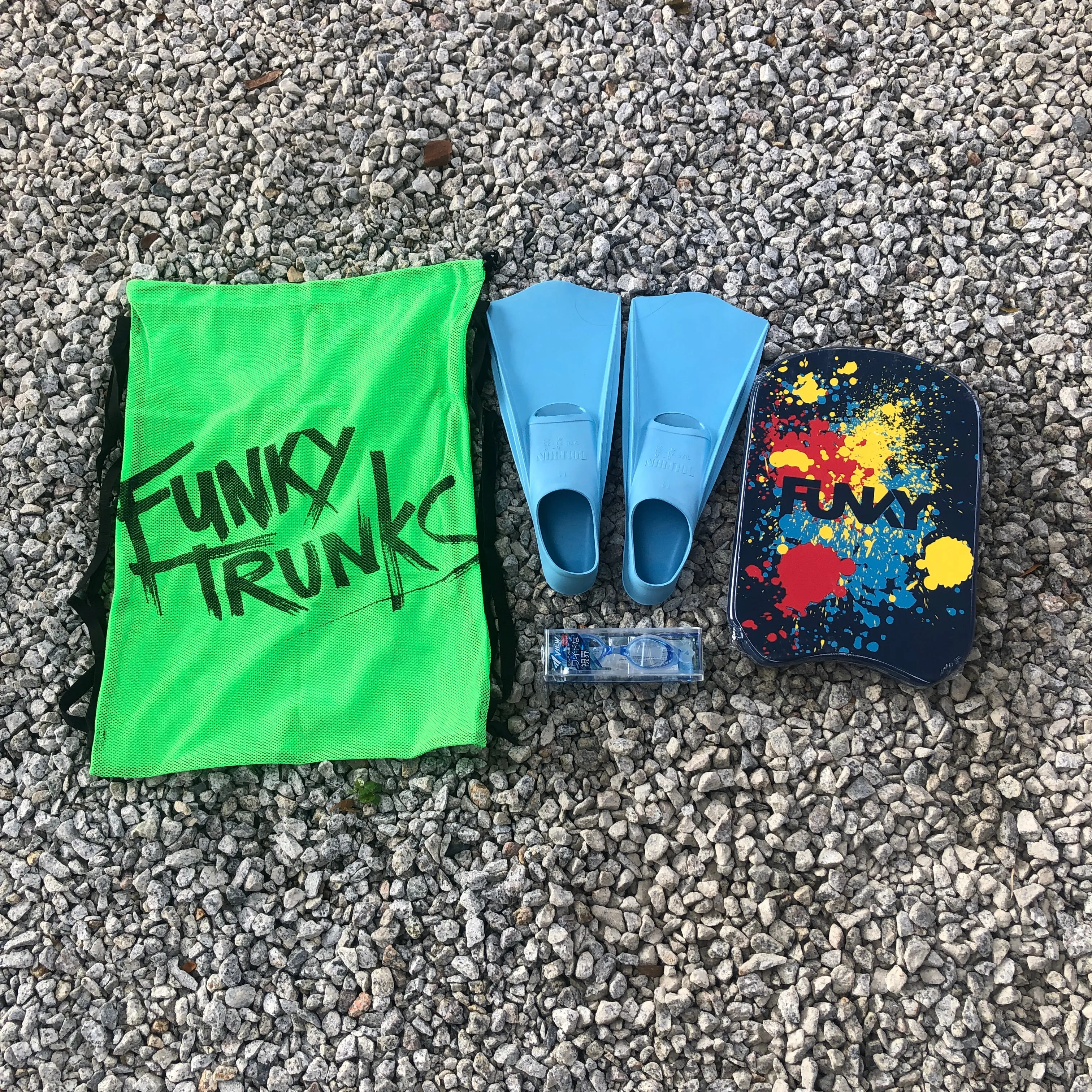 Funky Trunks Mesh Gear Drawstring Bag FTG010A- Still Brasil