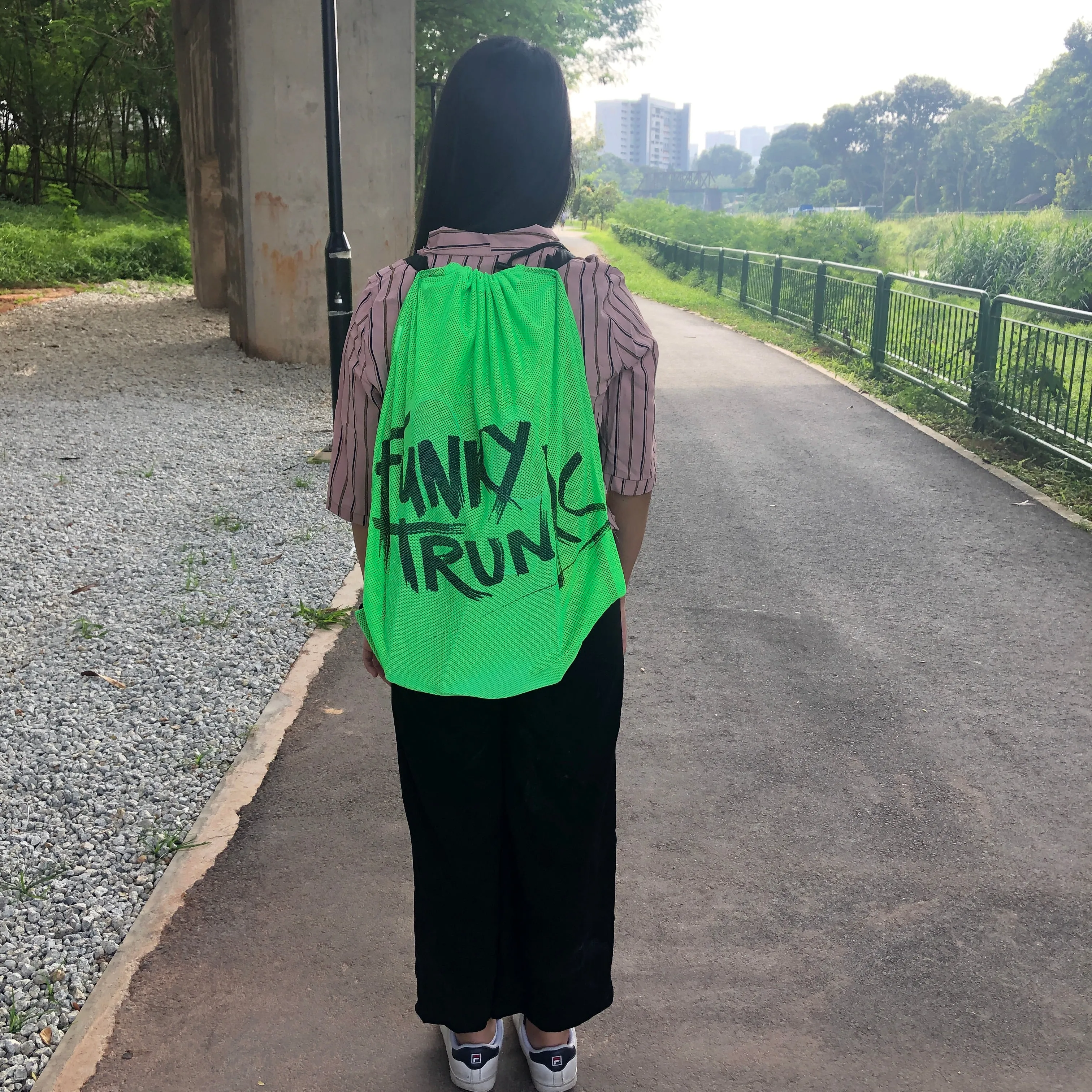 Funky Trunks Mesh Gear Drawstring Bag FTG010A- Still Brasil