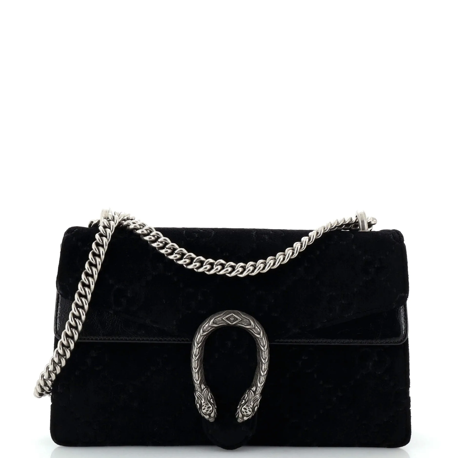 GUCCI Dionysus Bag GG Velvet Small