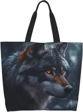 ivy leaves flower print Reusable Shoulder Bags Large Casual Tote Bag Shopping Grocery grocery bag