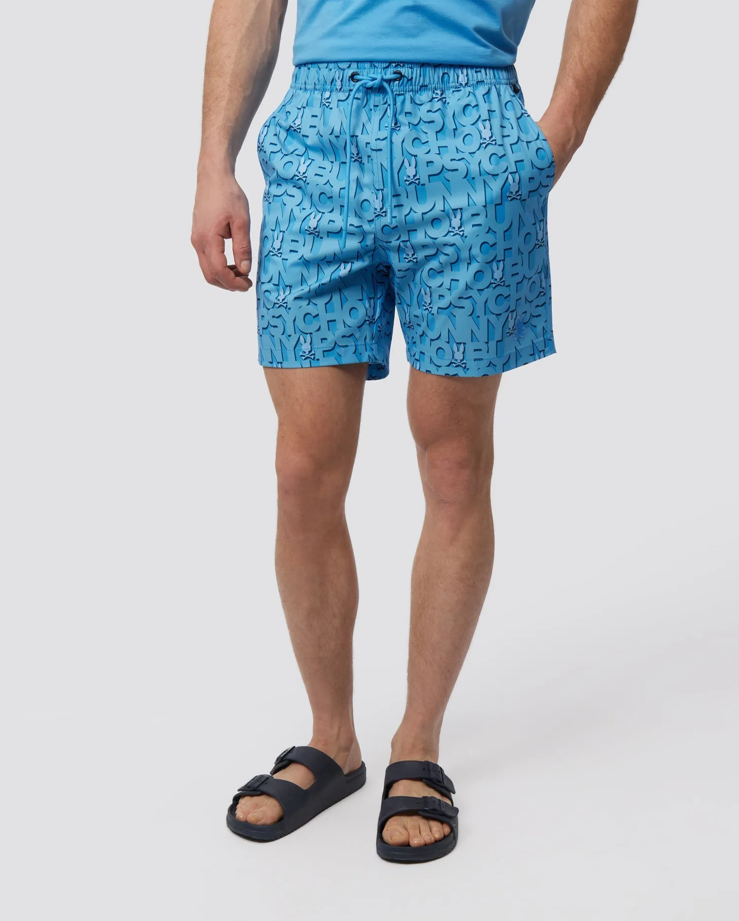 MENS DAMON ALL OVER PRINT SWIM TRUNK - B6W911Y1PO