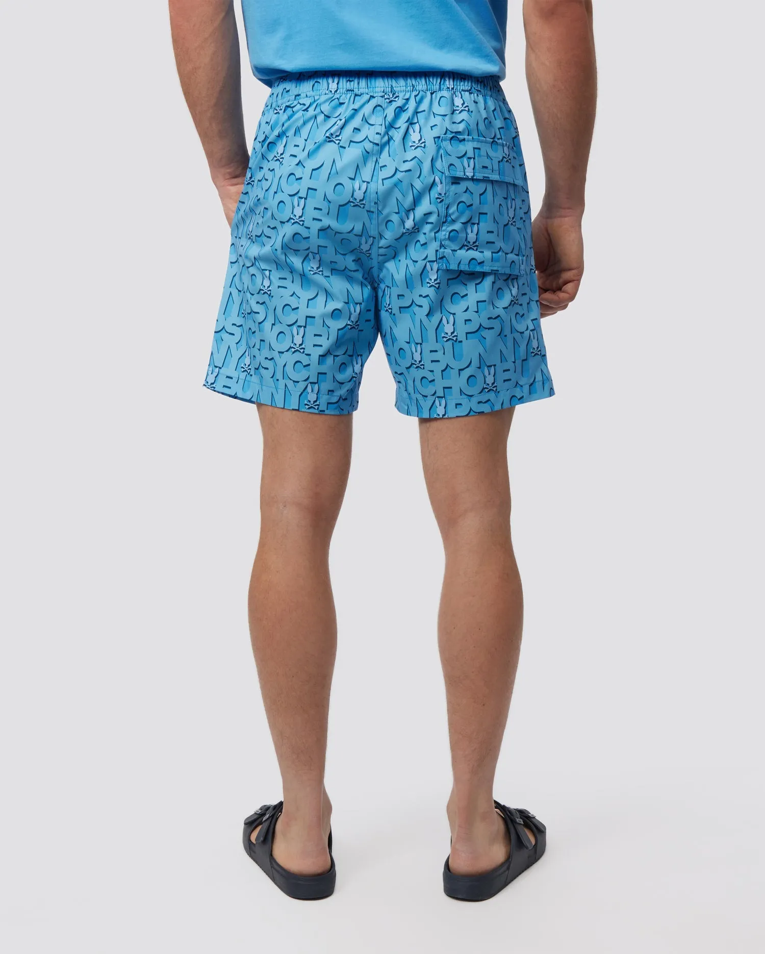 MENS DAMON ALL OVER PRINT SWIM TRUNK - B6W911Y1PO