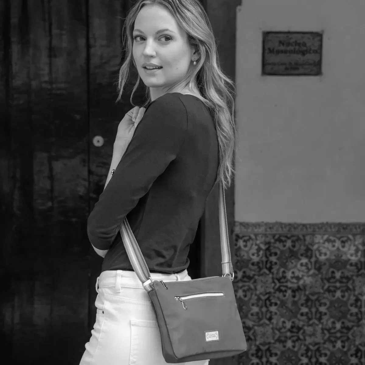 Mint Voyage Messenger Bag