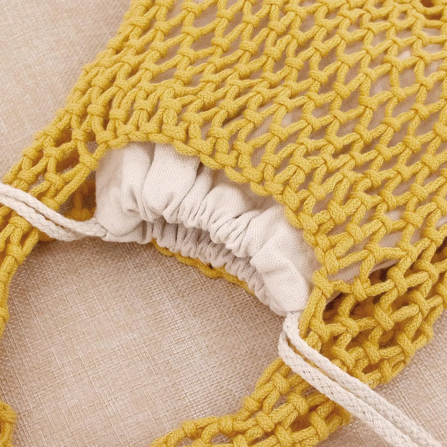 Naimo Straw Beach Bag Large Woven Rattan Shoulder Bag Fishing Net Handbag Cotton Rope Tote Summer Crochet Hobo Bag