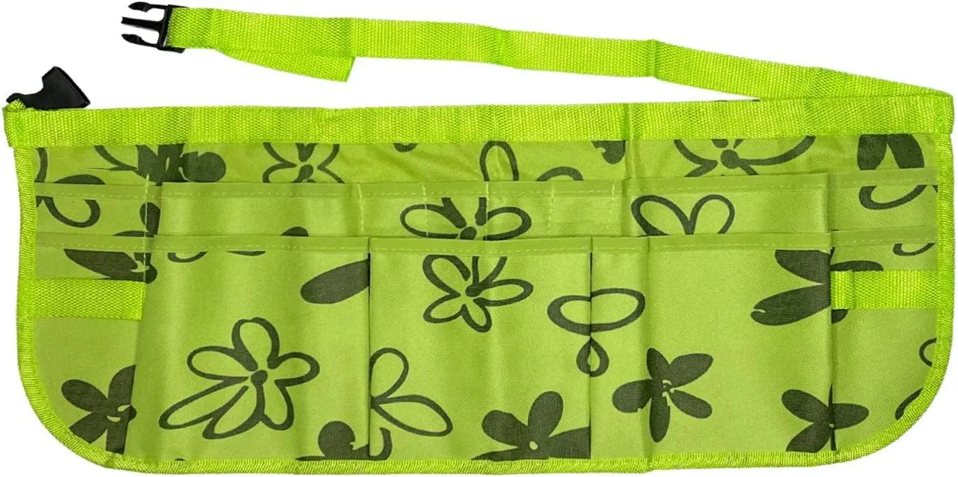 PATILWON 13 Pocket Gardening Tool Waist Belt Bag Oxford Garden Work Tool Apron with 2 Hanging Hole Adjustable Tool Pouch for Men Women