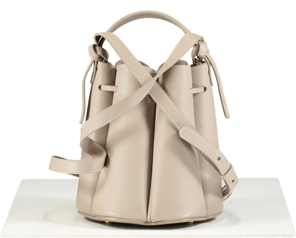 Poléne Beige Taupe Numéro Huit Leather Bag