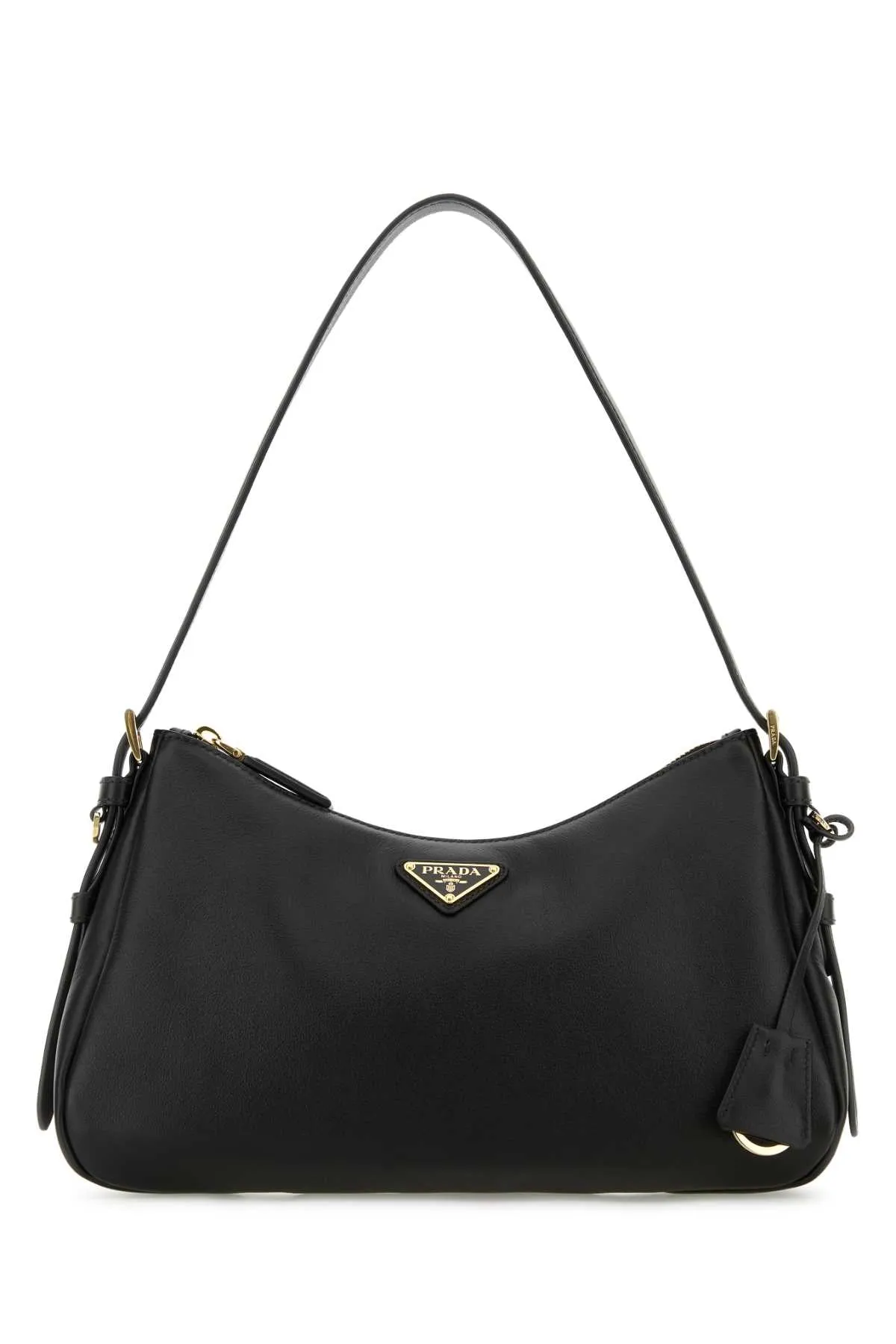 PRADA Medium Leather Shoulder Handbag