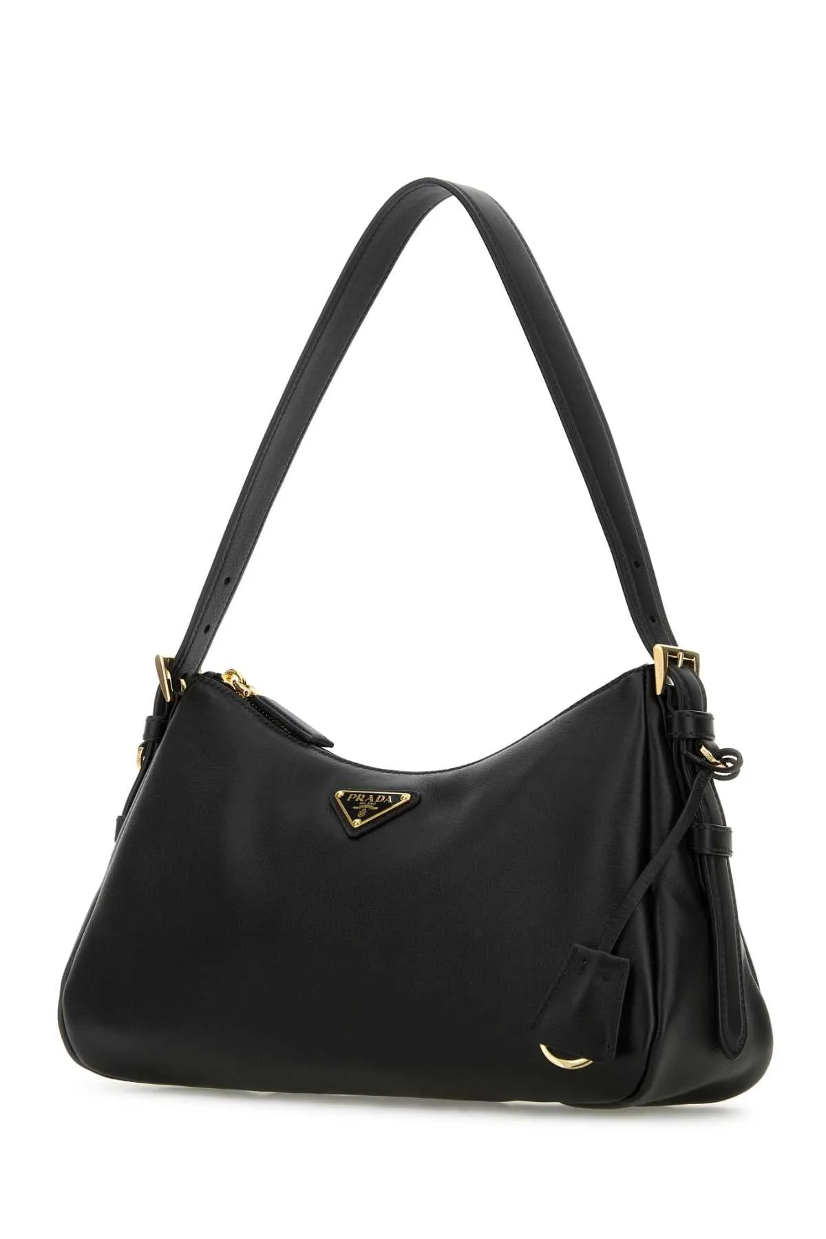 PRADA Medium Leather Shoulder Handbag