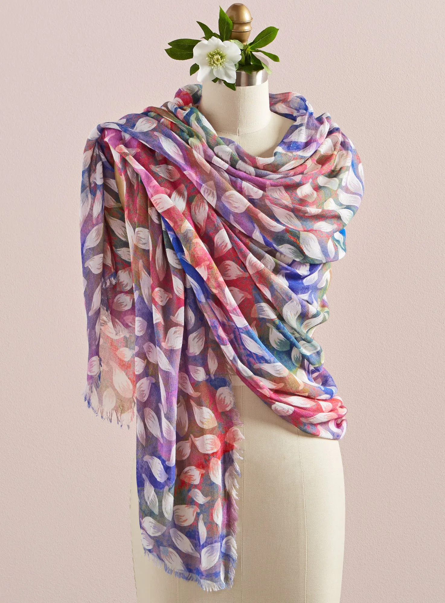 Rainbow Leaves Wrap