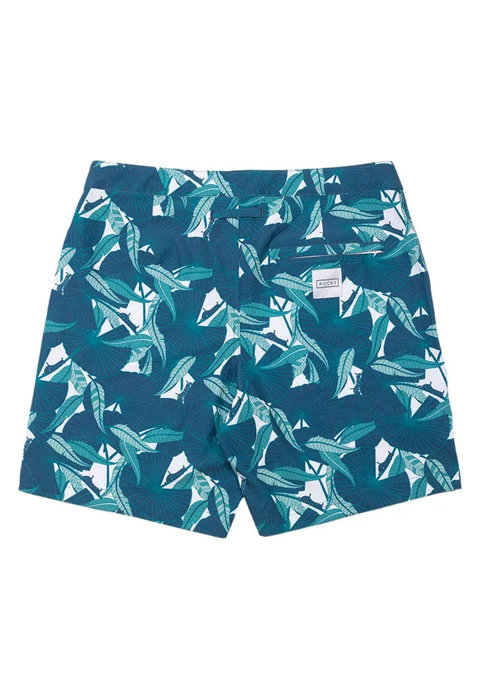 Tama Marseille Mid Length Tailored Board Shorts