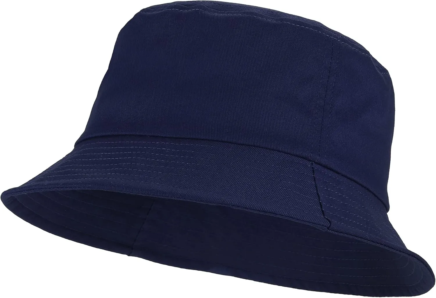 Umeepar Unisex Cotton Packable Bucket Hat Sun Hat Plain Colors for Men Women