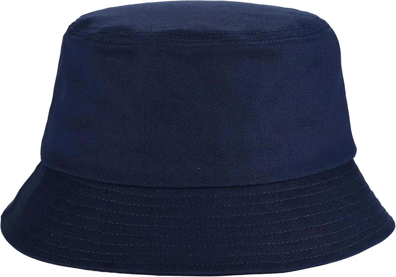Umeepar Unisex Cotton Packable Bucket Hat Sun Hat Plain Colors for Men Women