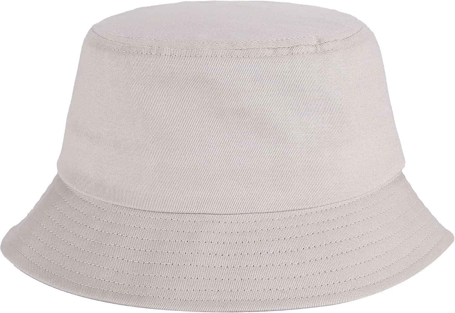 Umeepar Unisex Cotton Packable Bucket Hat Sun Hat Plain Colors for Men Women