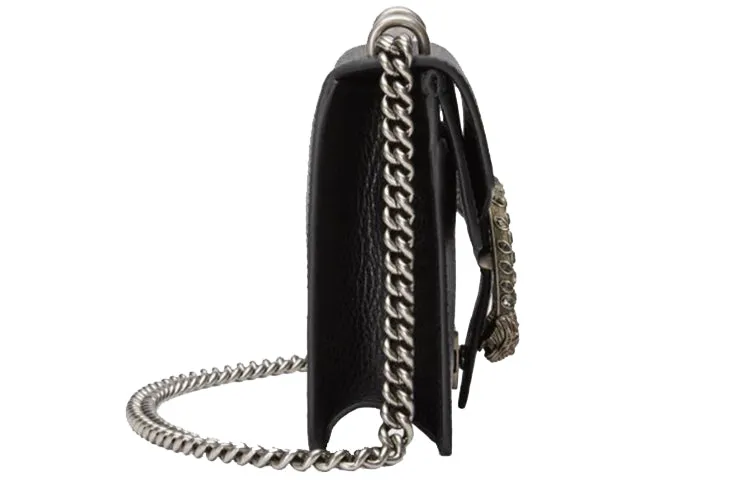 (WMNS) GUCCI Dionysus Leather Mini Handbag Black