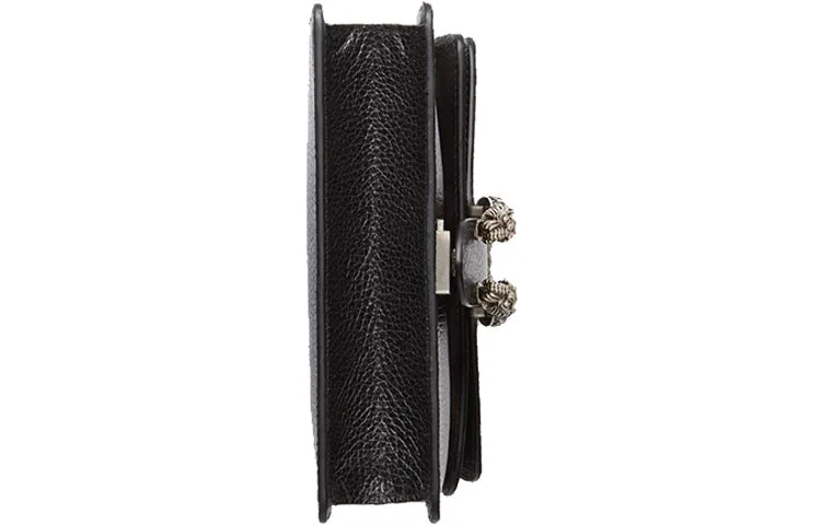 (WMNS) GUCCI Dionysus Leather Mini Handbag Black