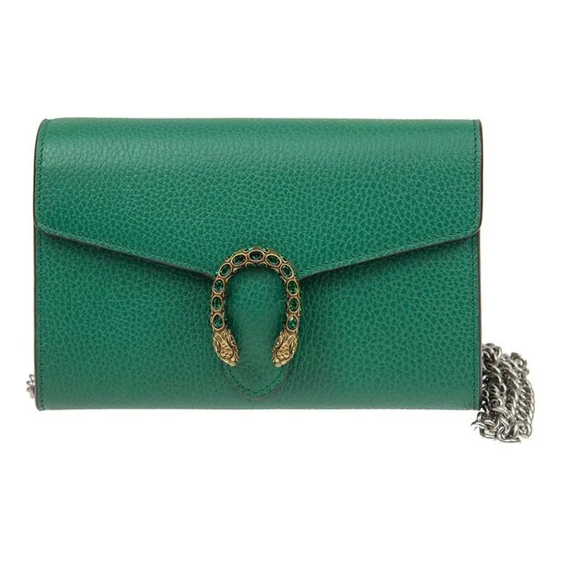 (WMNS) GUCCI Dionysus Mini-Sized Single-Shoulder Bag Green