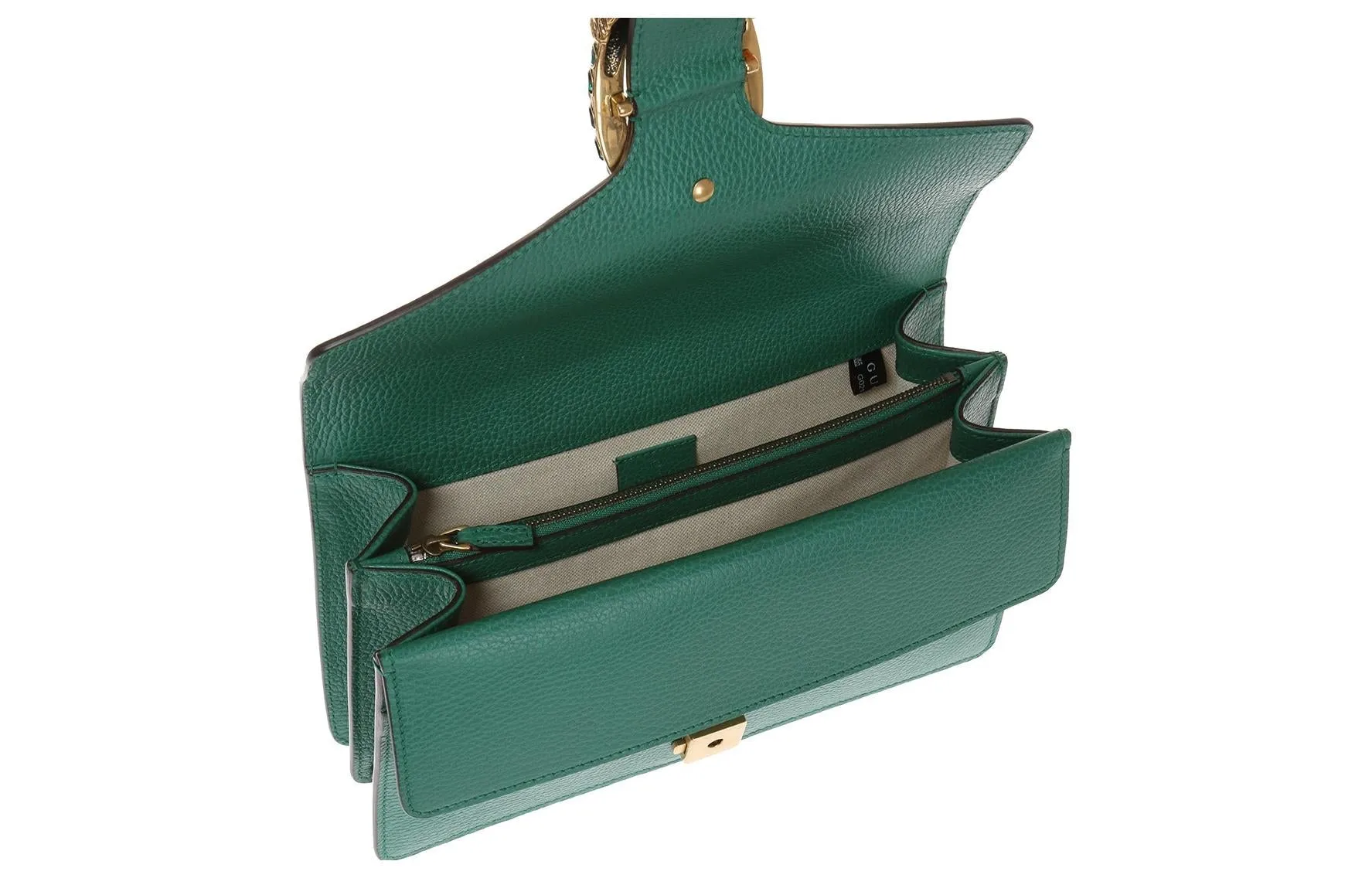 (WMNS) GUCCI Dionysus SeriesSingle Shoulder Bag Small Green